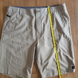 Ripcurl Boardwalk Boardshorts in water/in land.